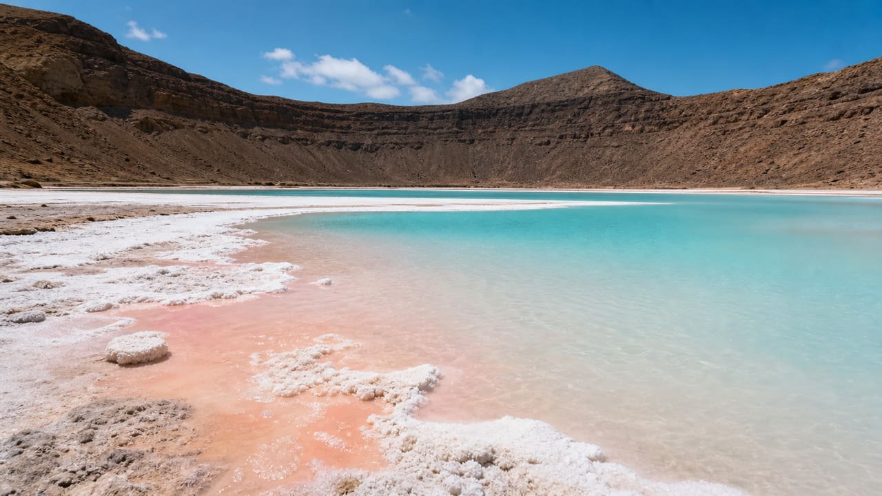 Paisagem da Ilha do Sal, Cabo Verde